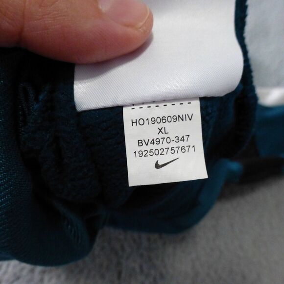 Nike Blue and Black Women's Hoodie - Picture 7 of 10